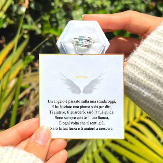 Angel® - Anello piuma d'angelo